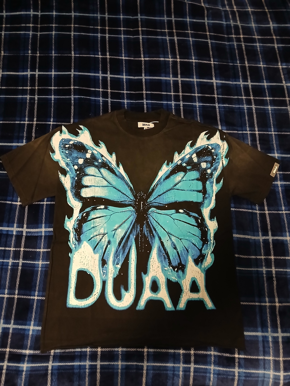 DUAA Blue Butterfly Tee